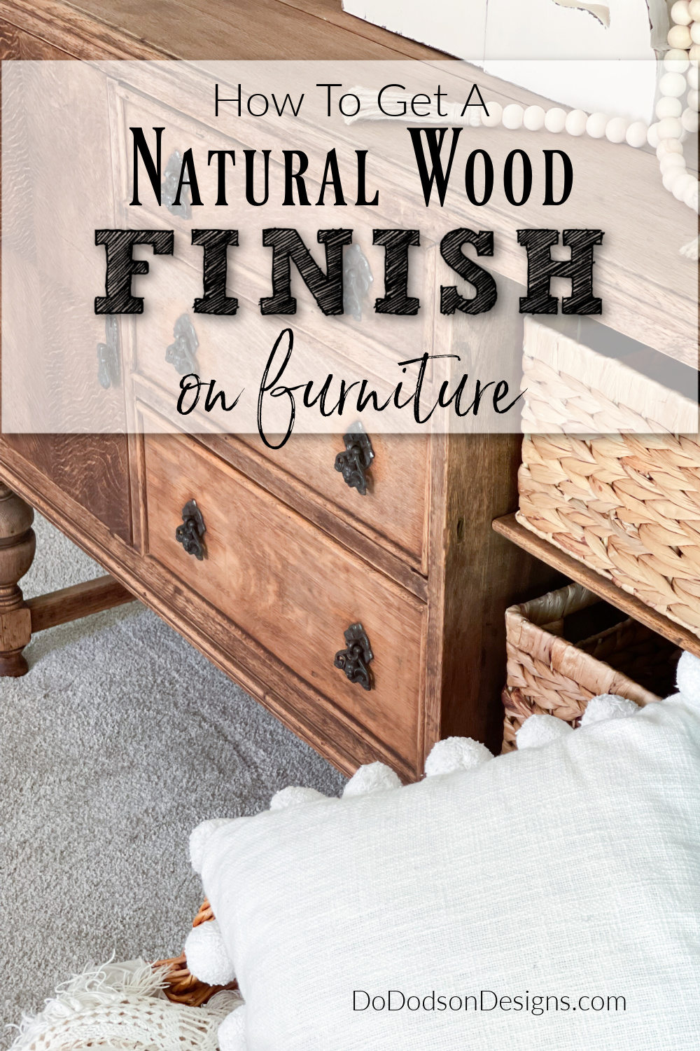 How To Get A Natural Wood Finish On Furniture