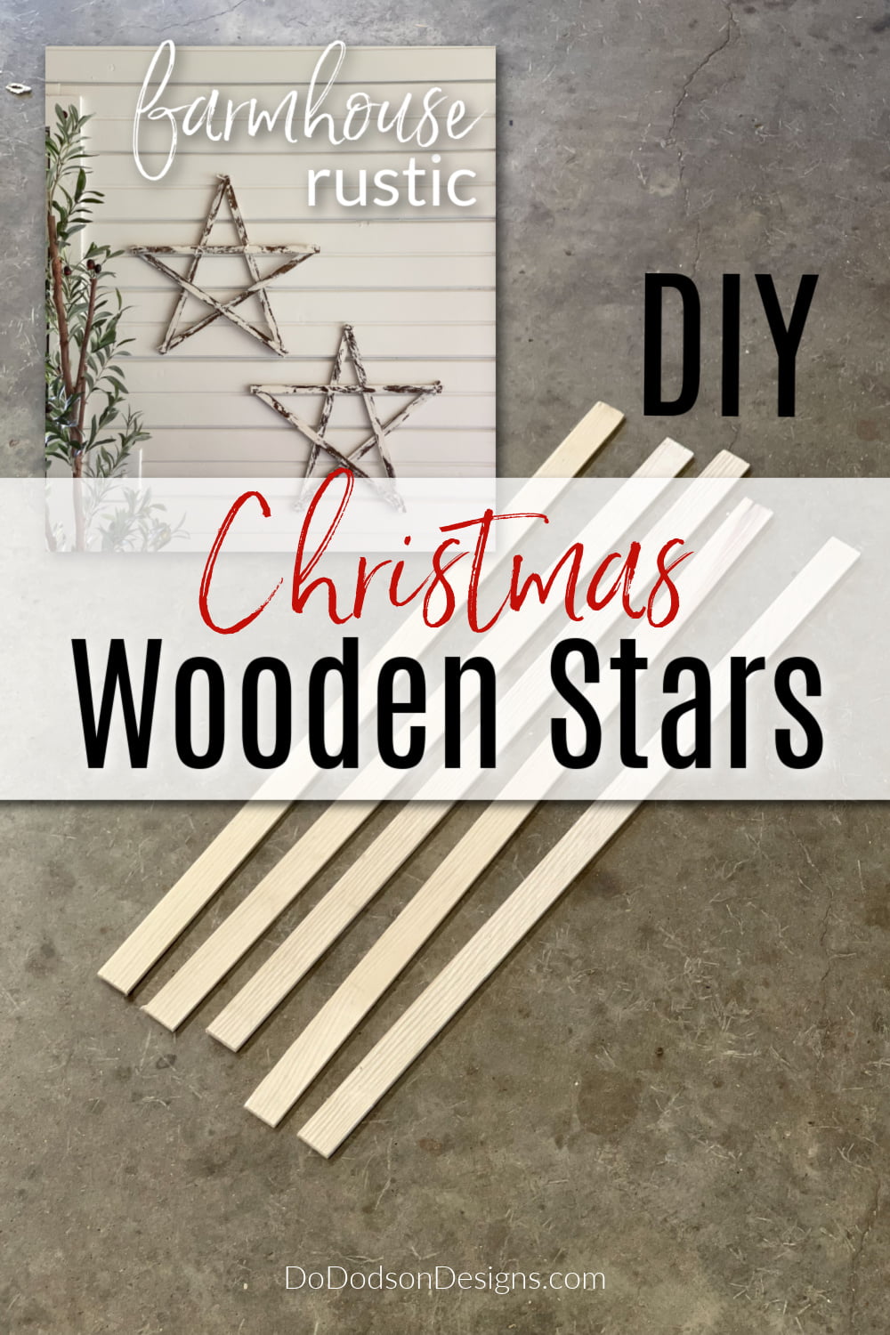 Make Your Own Wooden Stars- Vintage Wood Workshop 