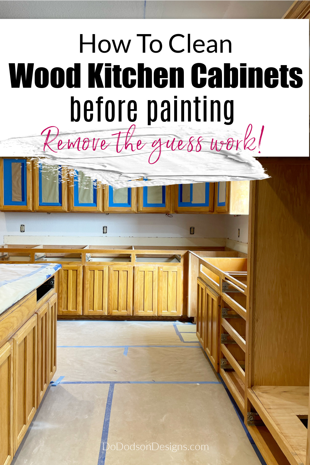 Spraying Cabinet Doors Hanging. Make Your Own Cabinet Painting Tools! 