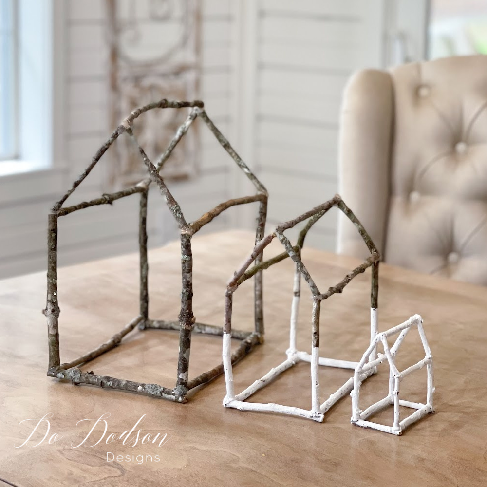 DIY Twig Houses