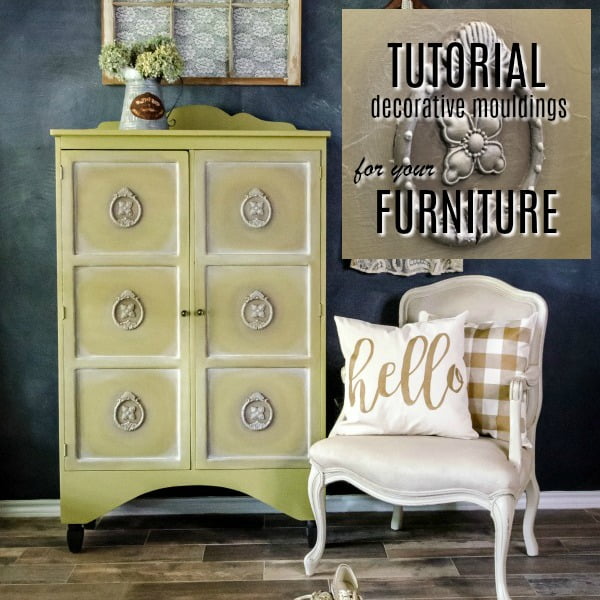 Decorative Moulding Furniture Tutorial