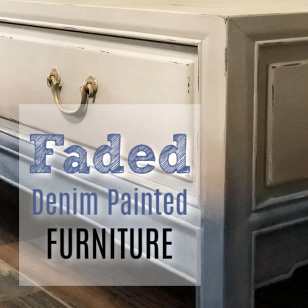 Faded Denim Painted Furniture