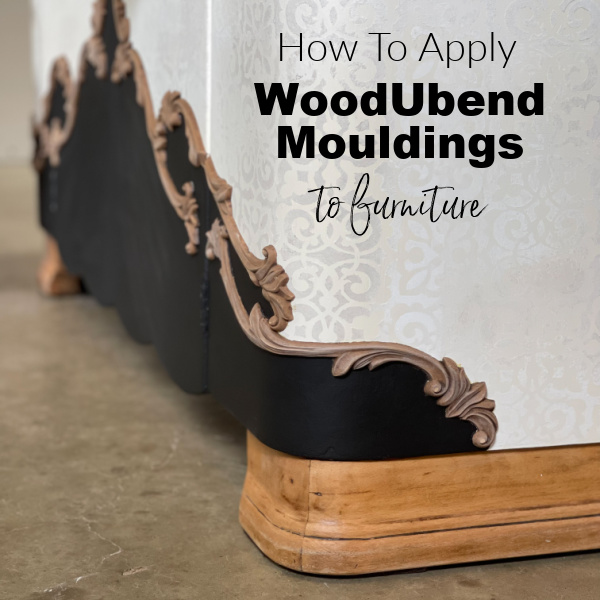 how to apply woodubend mouldings to furniture