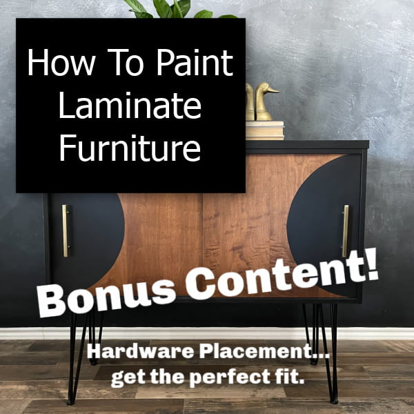 How To Paint Laminate Furniture