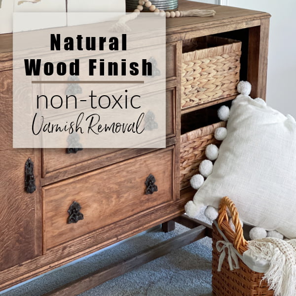 Natural Wood Finish Non-Toxic Varnish Remover