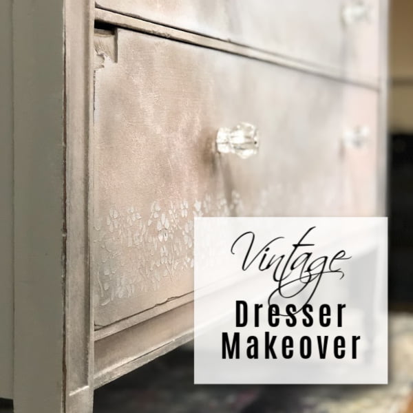 Vintage Dresser Makeover Tutorial