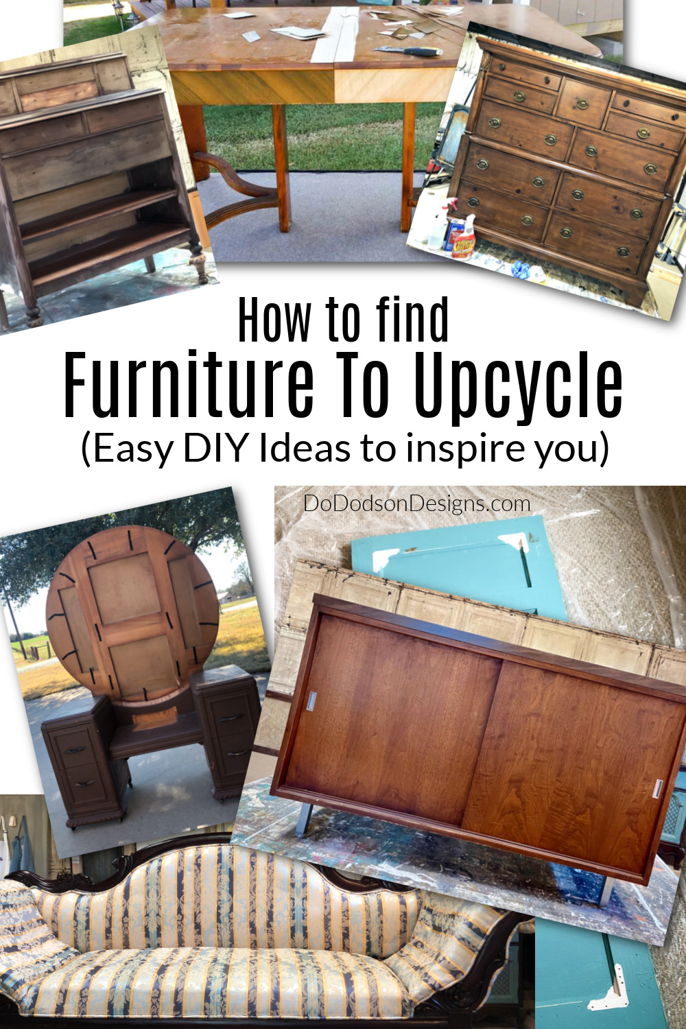 How And Where To Find Furniture To Upcycle (Easy DIY Ideas)