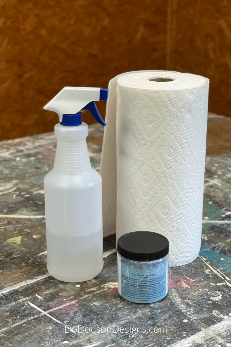 How To Clean And Prep Wood Furniture Before Painting Do Dodson Designs