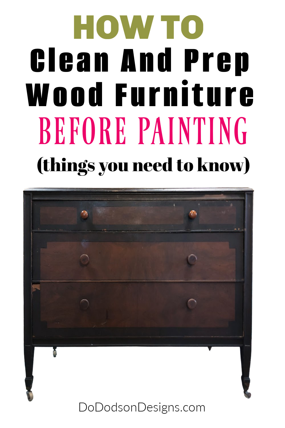 How to Best Repair and Touch Up Furniture Paint - Start at Home Decor