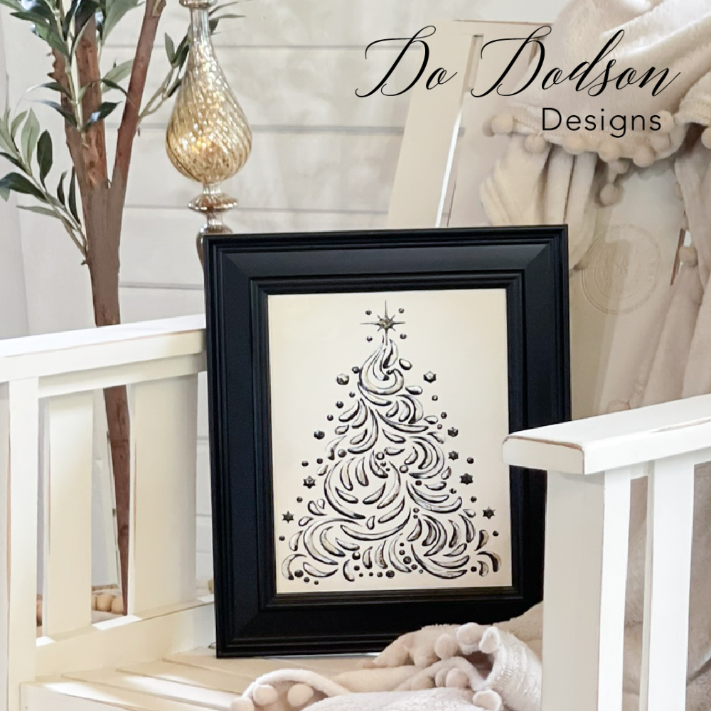 Easy DIY Christmas Craft Decor With Picture Frames 