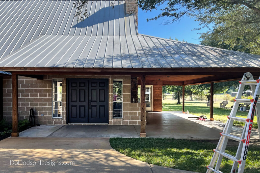 Front Porch Makeover Before And After