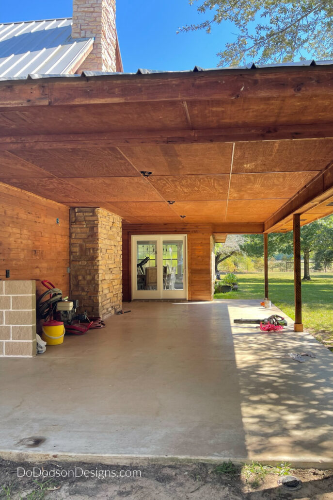 Painting A Porch Ceiling Black