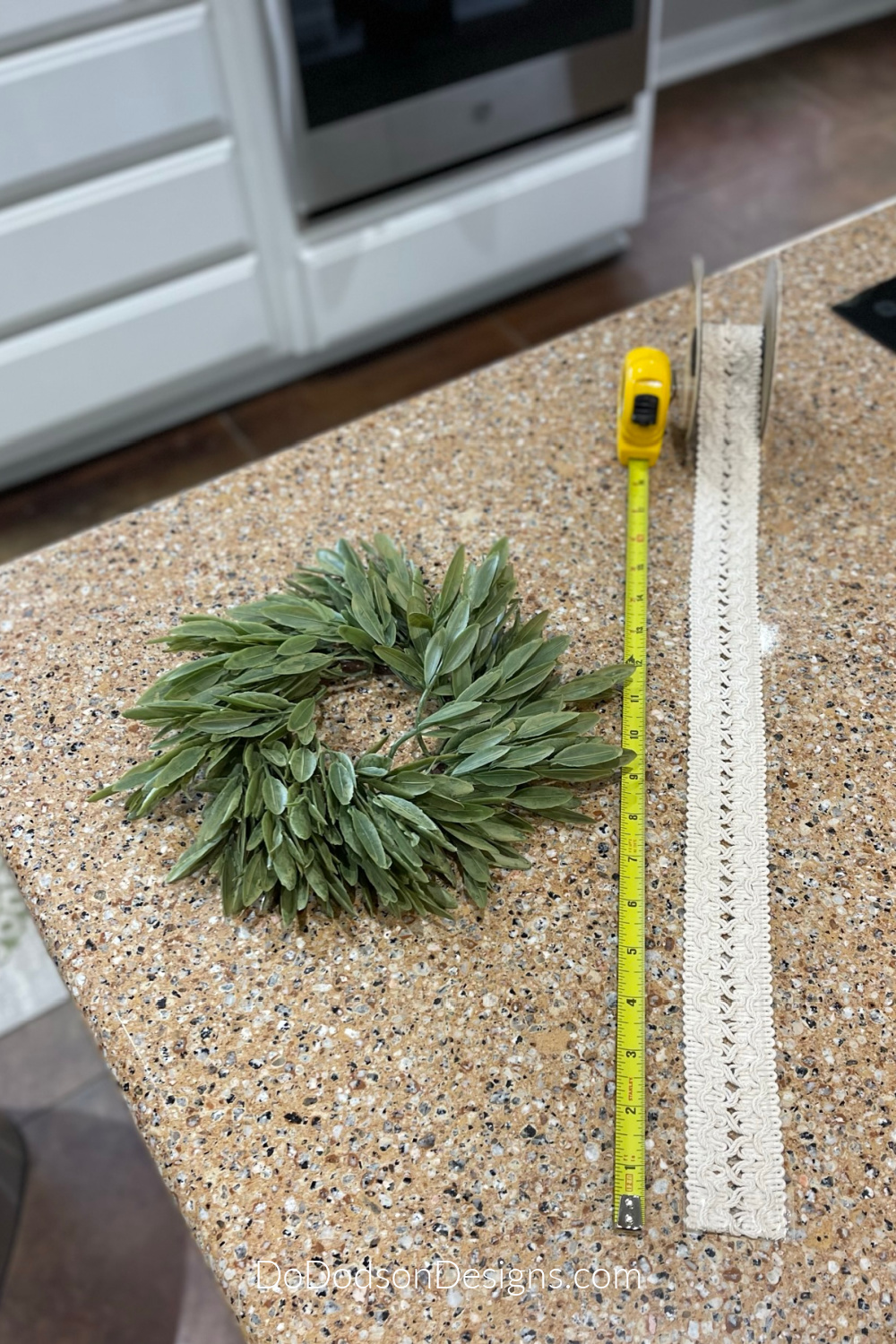 The Best Way To Hang Mini Wreaths On Kitchen Do Dodson Designs