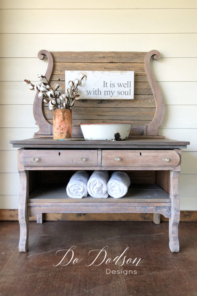 White Wax On Wood Furniture