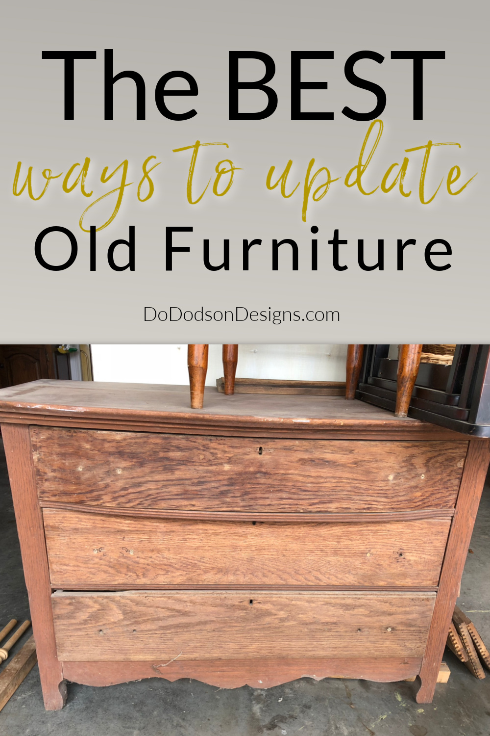 The Best Ways To Update Old Furniture For A Fresh New Look