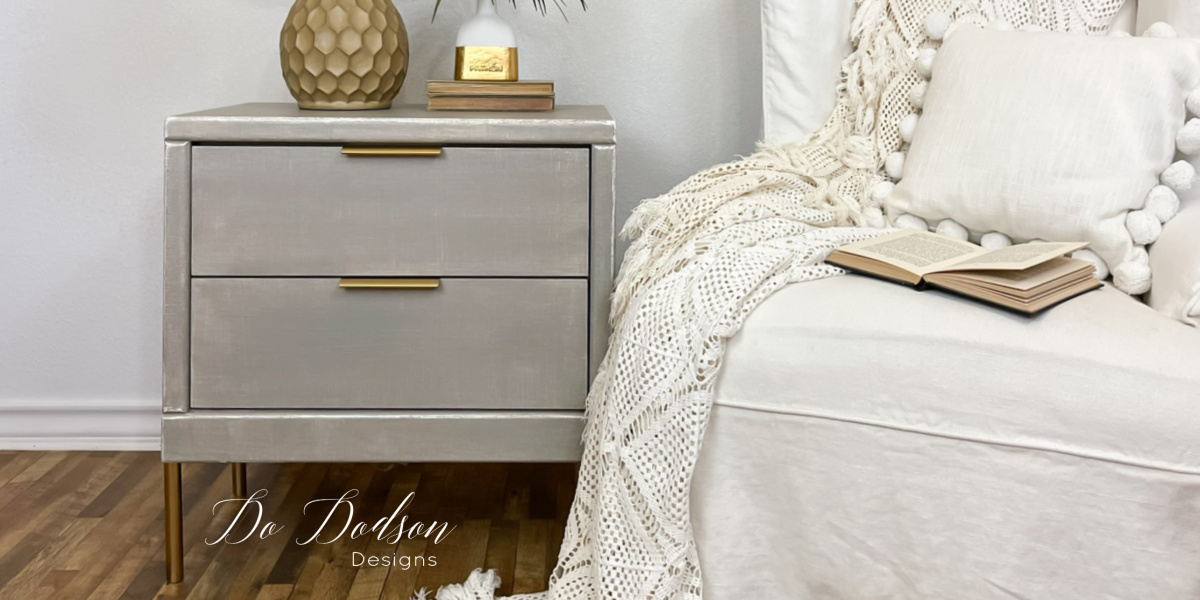 The Best DIY Faux Linen Paint Technique For Furniture Do Dodson Designs