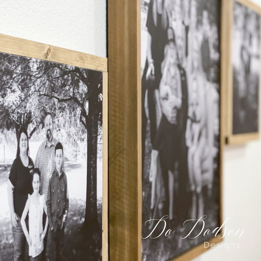 Simple DIY Wood Frame For Canvas