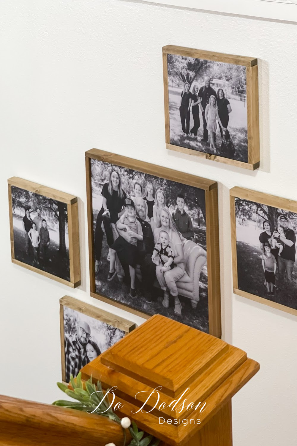 Simple DIY Wood Frame For Canvas Do Dodson Designs