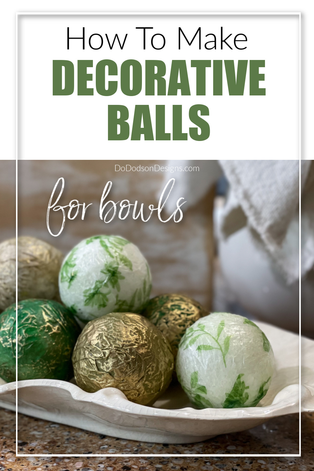 How To Make Decorative Balls (Easy, Fun, and Cheap!)