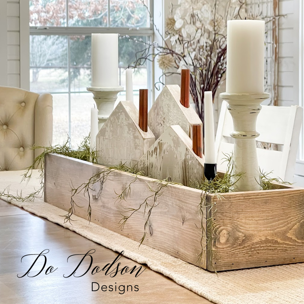 10 Beautiful Rustic Wood Centerpiece Boxes