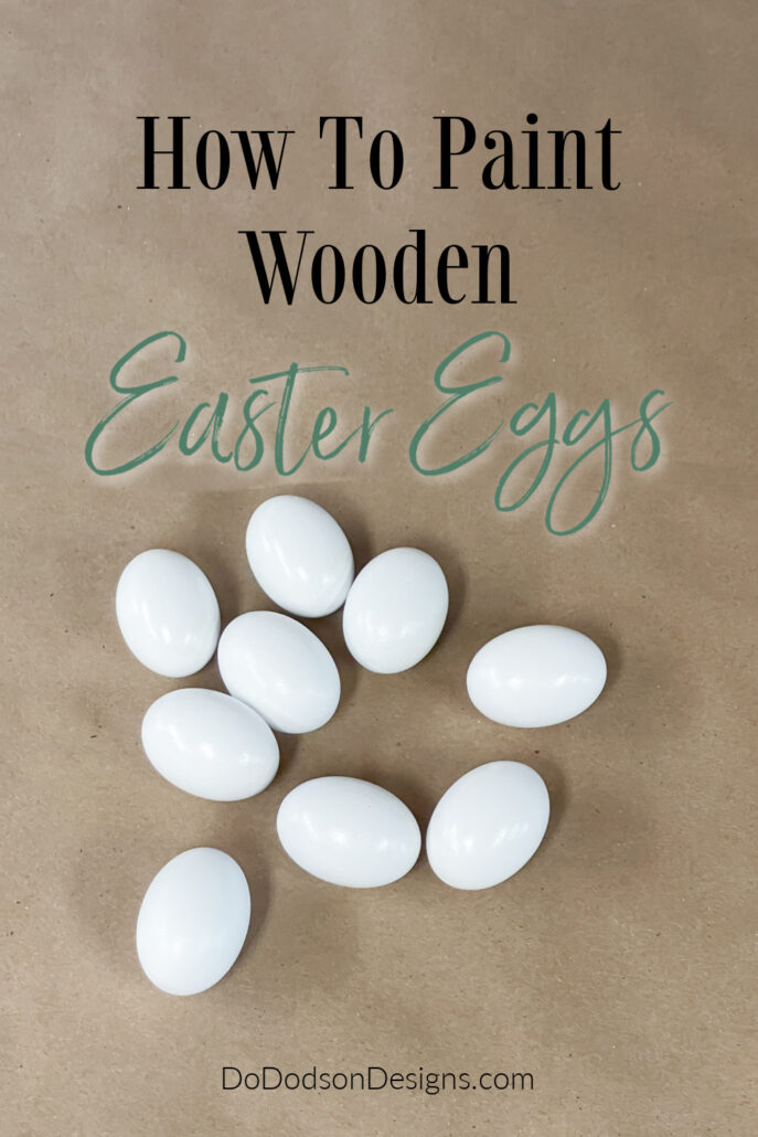 How Do You Paint Wooden Easter Eggs?