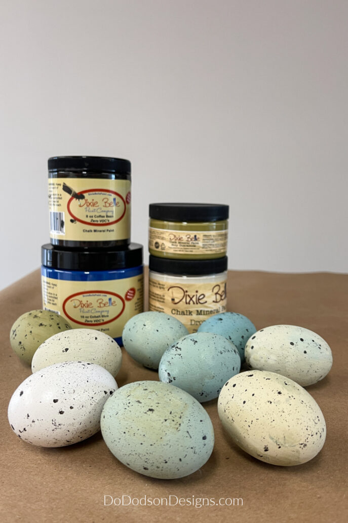 How To Paint Easter Eggs With Chalk Paint