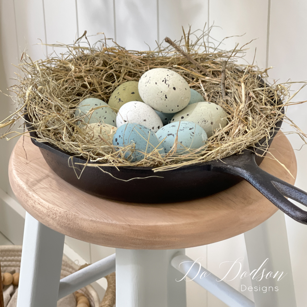 diy farmhouse easter egg decor