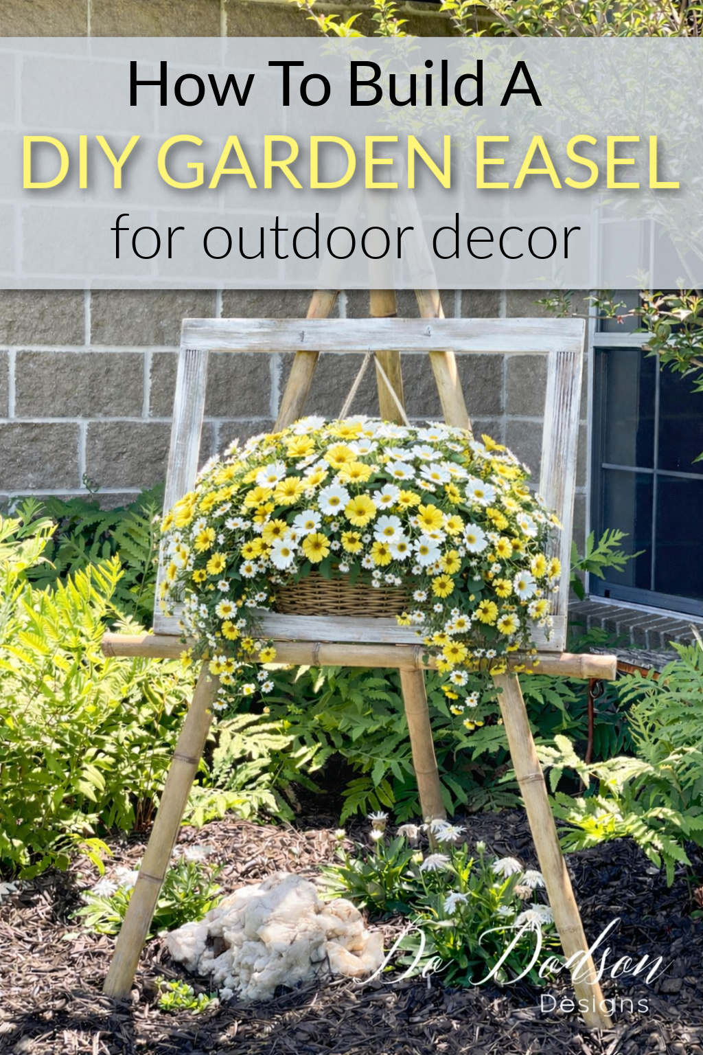 DIY Garden Easel (Elevate Your Backyard Decor)