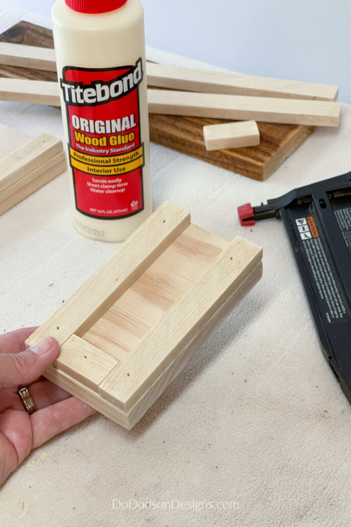 DIY Wood Wall Pocket