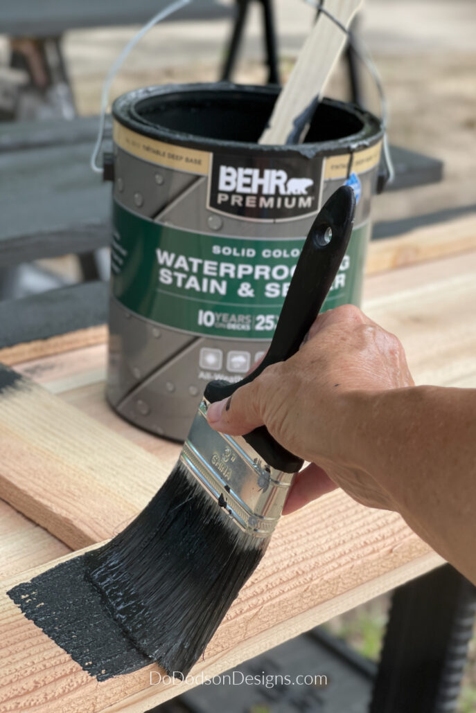 Behr Solid Color Wood Stain