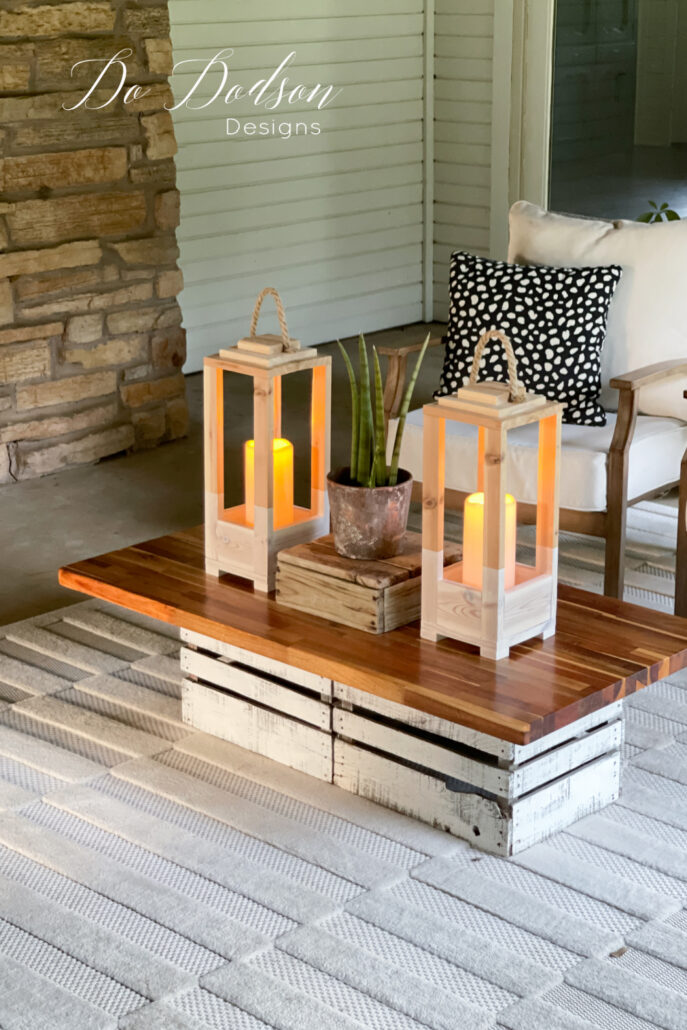 How to Build DIY Scrap Wood Lanterns in 1 Day - Palmetto Highway