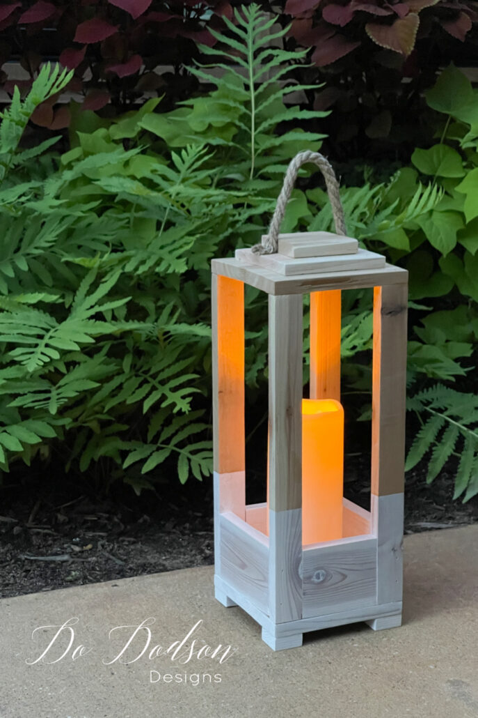DIY Wooden Lantern