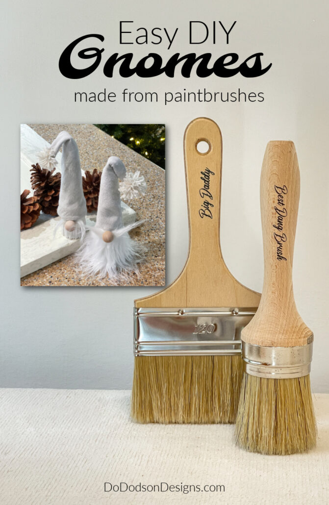 Paint Brush Gnomes DIY