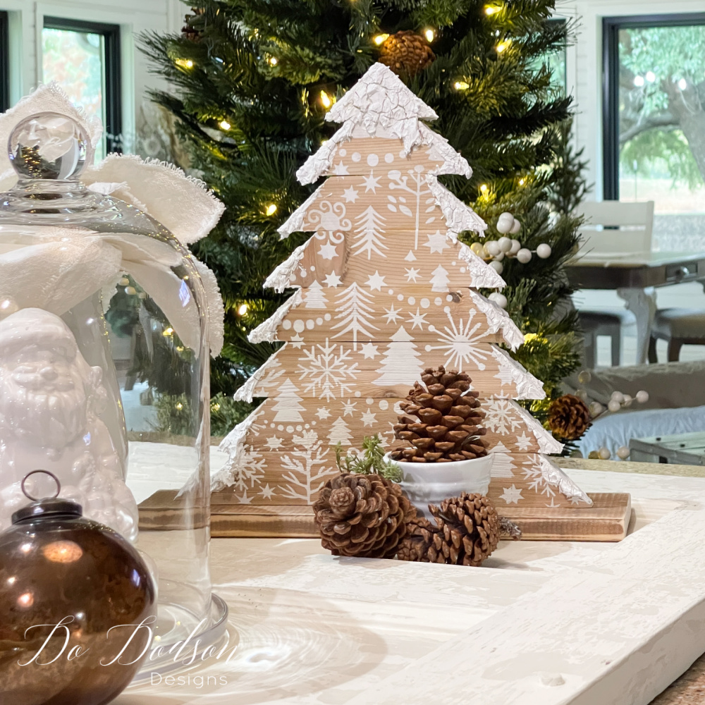 How To Make Rustic Wooden Christmas Trees (DIY Holiday Decor)