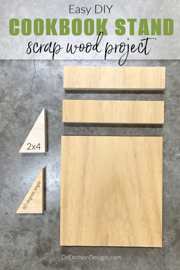 DIY Cookbook Stand (Using Scrap Wood) — The Learner Observer