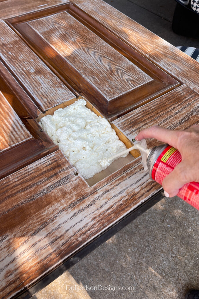 Filling A Hole In A Door