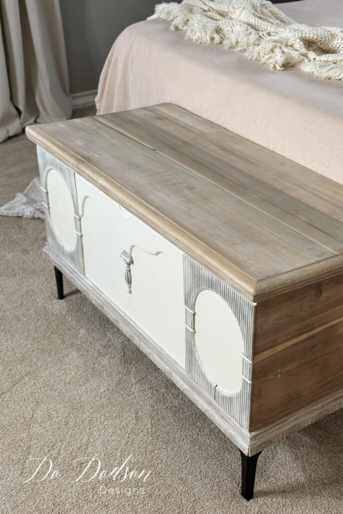 Painted Cedar Chest 