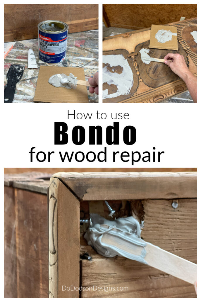 How To Use Bondo For Wood Repair
