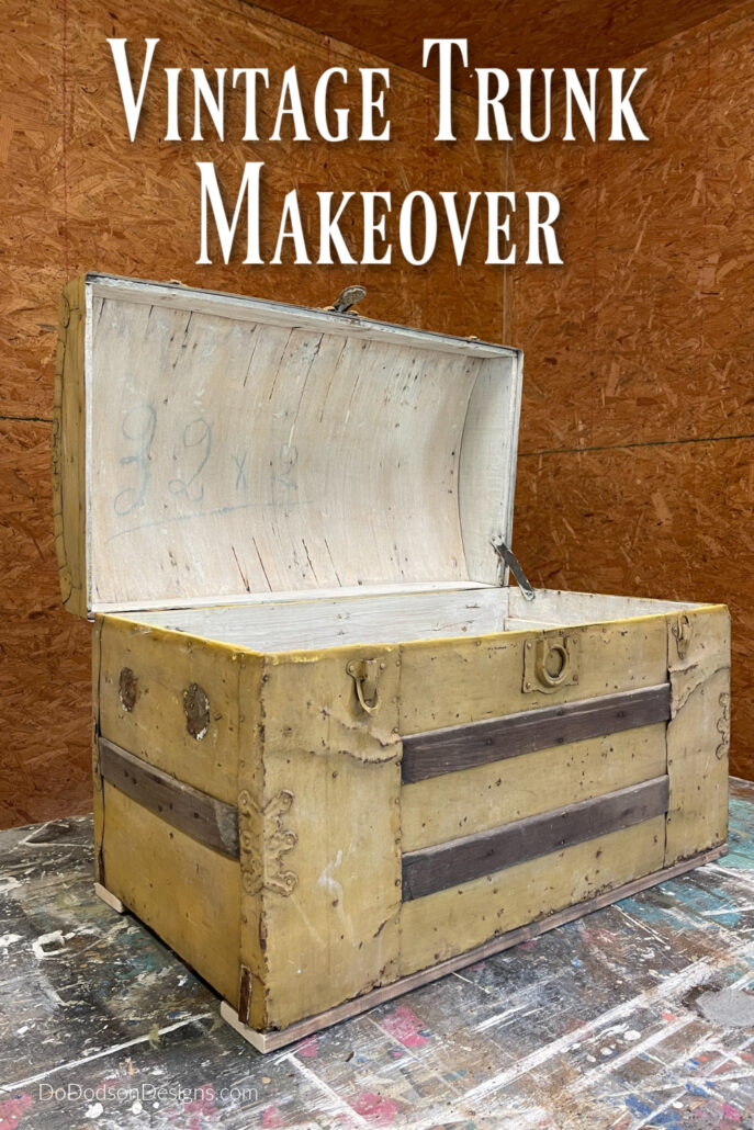 Vintage Trunk Makeover