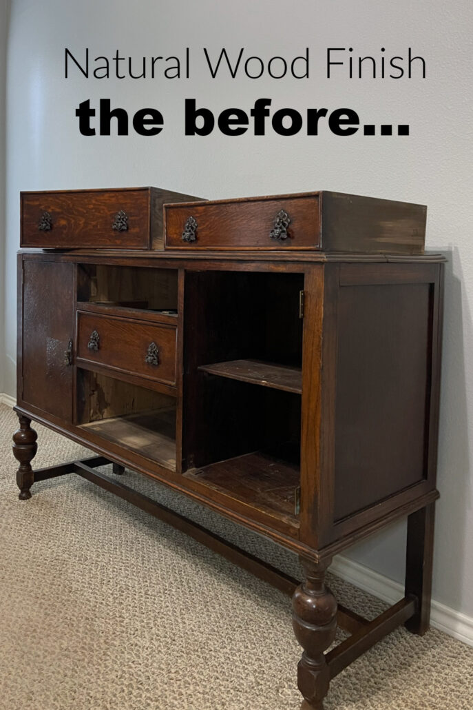 Buffet Sideboard Makeover