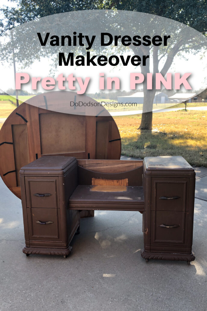 Vanity Dresser Makeover