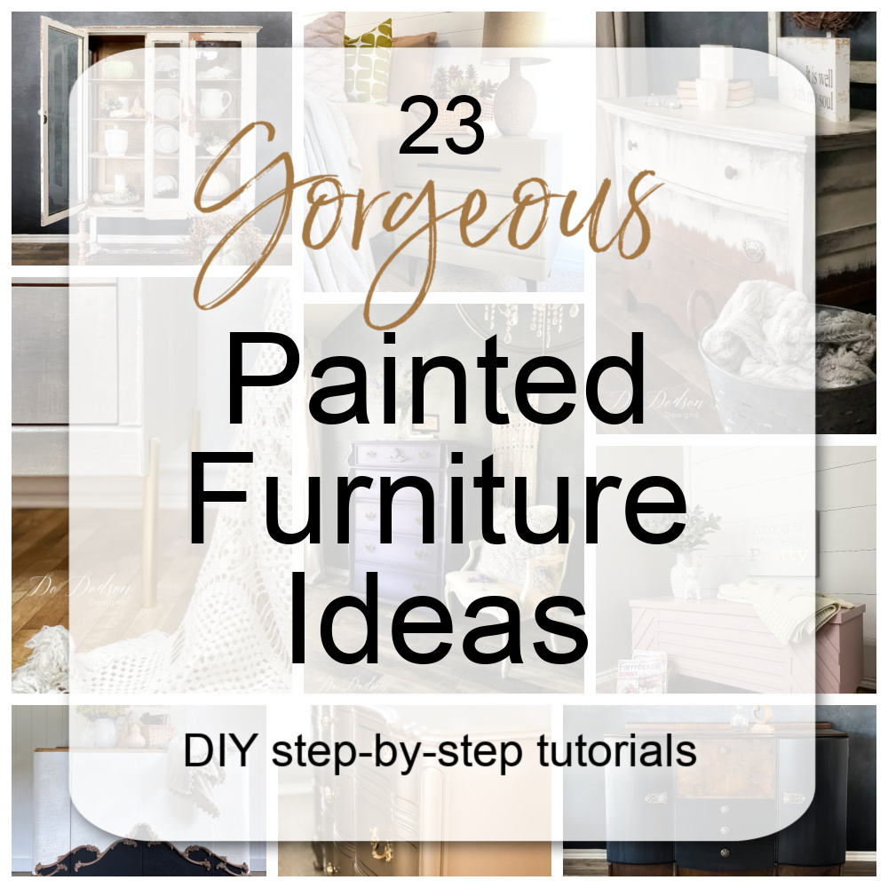 Painted Furniture Ideas before and after