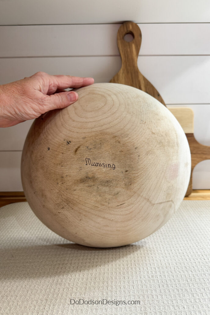 Munising Wood Bowl 