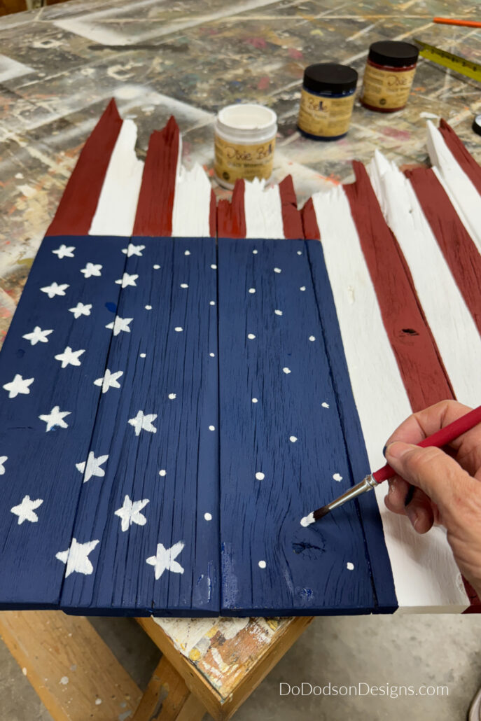 DIY Wood American Flag