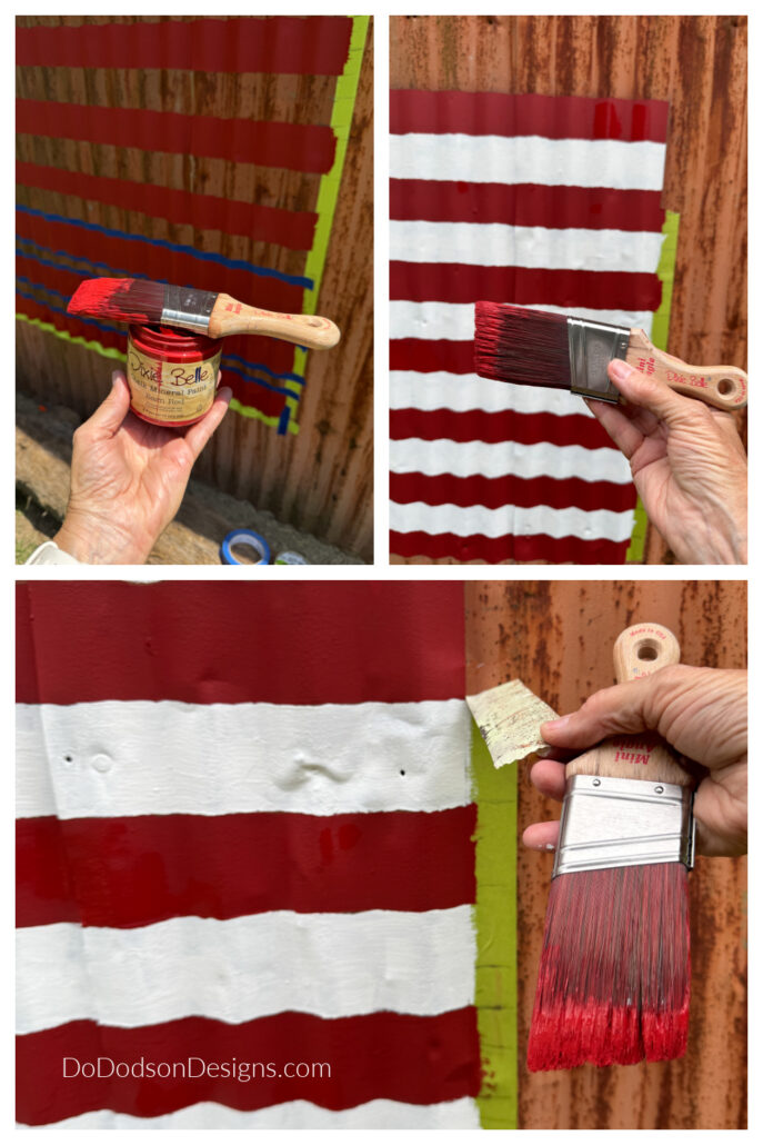 How To Paint An American Flag