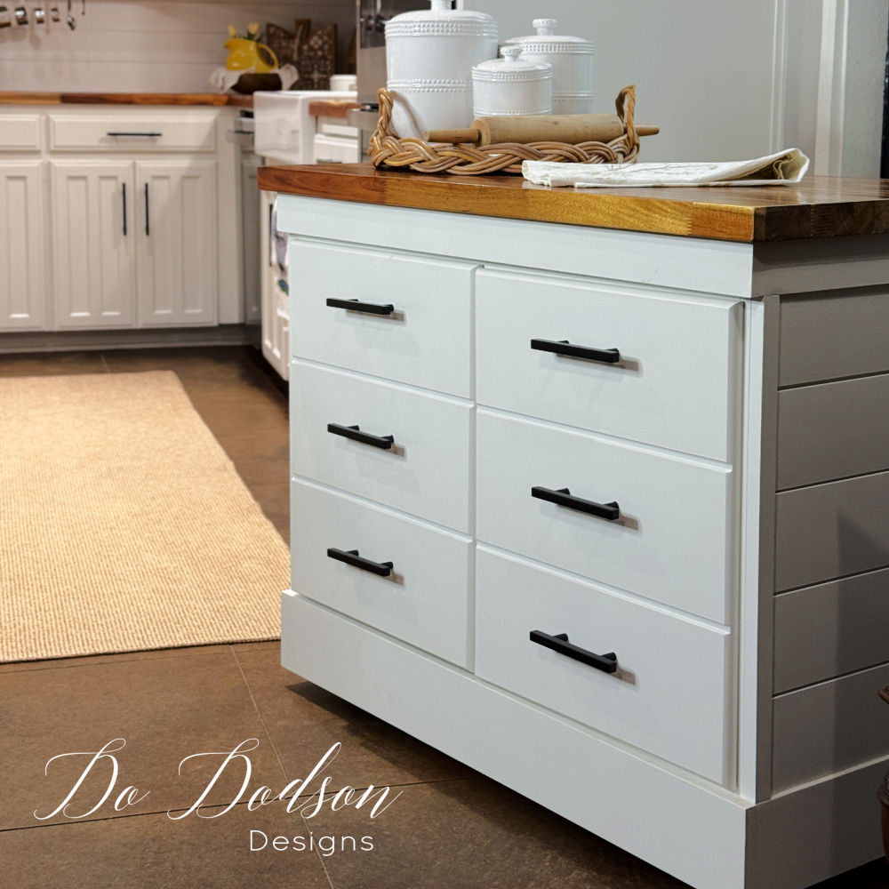 Clever DIY Shiplap Cabinet Makeover (Extra Kitchen Storage)