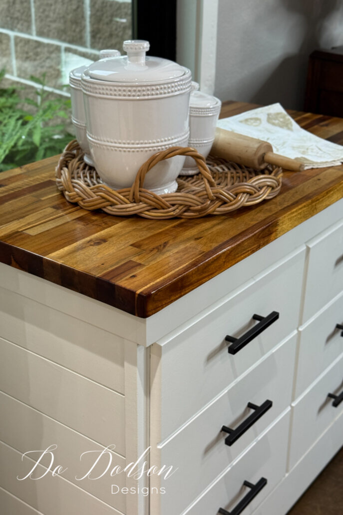 Shiplap Cabinet Makeover