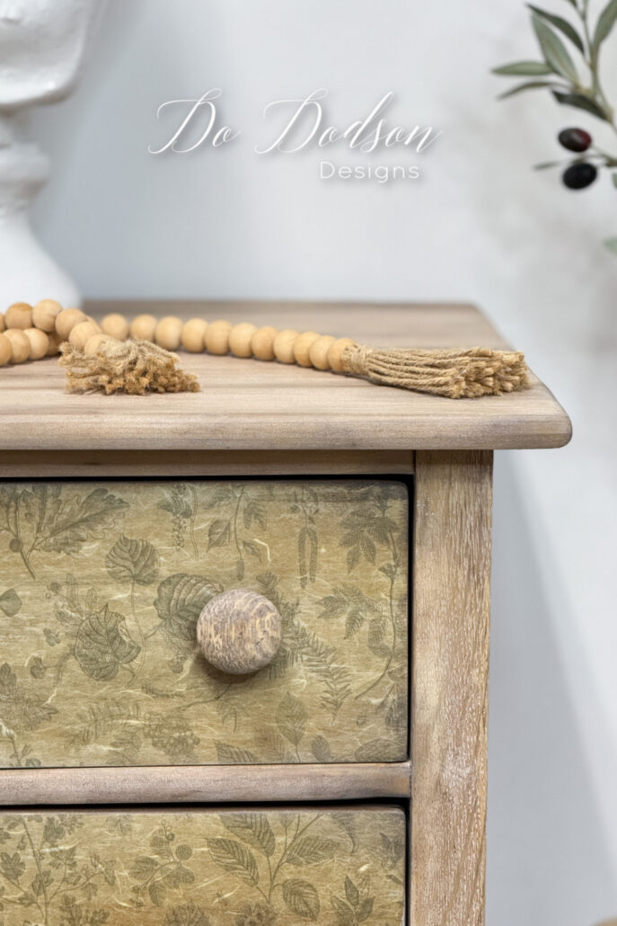 Bleached Wood Dresser