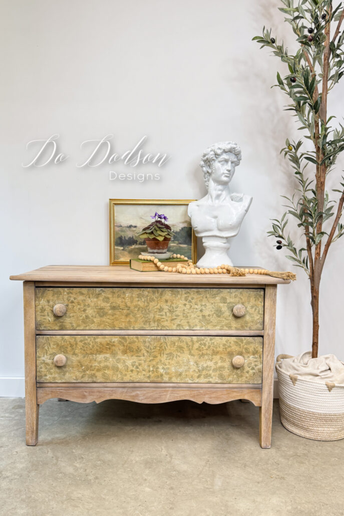 Bleached Wood Dresser