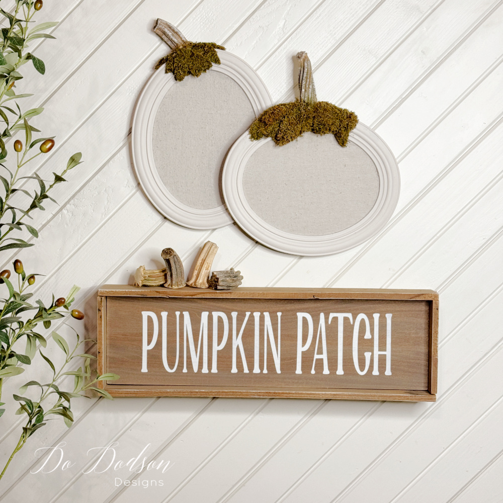 Pumpkin Picture Frame Craft